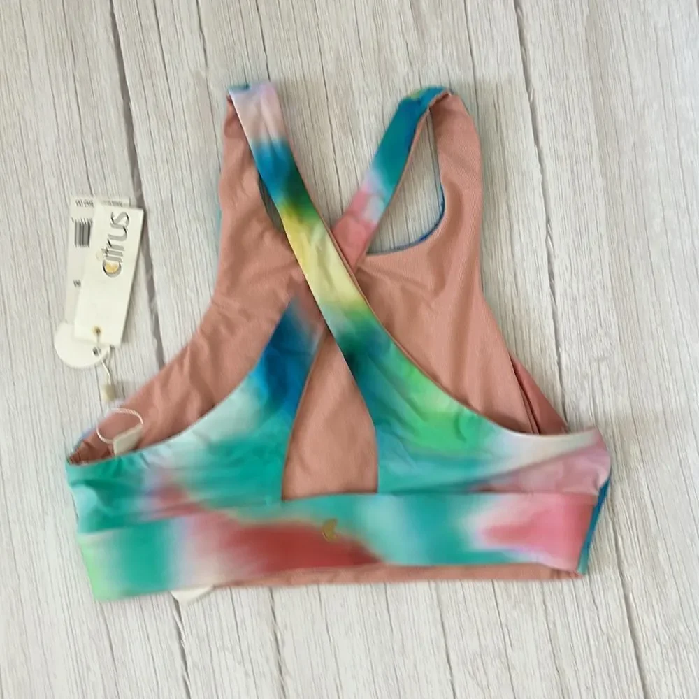 Citrus Bikini Swimsuit Top